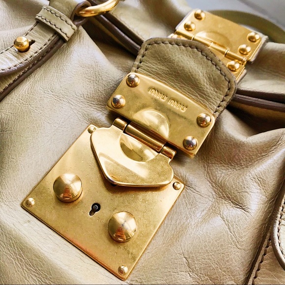 Miu Miu Bow Top Handle Bag - Picture 2 of 8